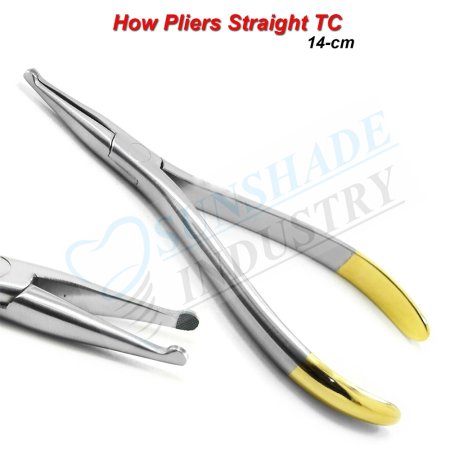Orthodontic TC How Pliers Straight Dental Wire Placement Surgical Instrument